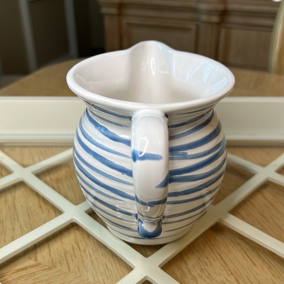 Gmundner Keramik Blue Flamed Milk Pitcher - Picture 2 of 6